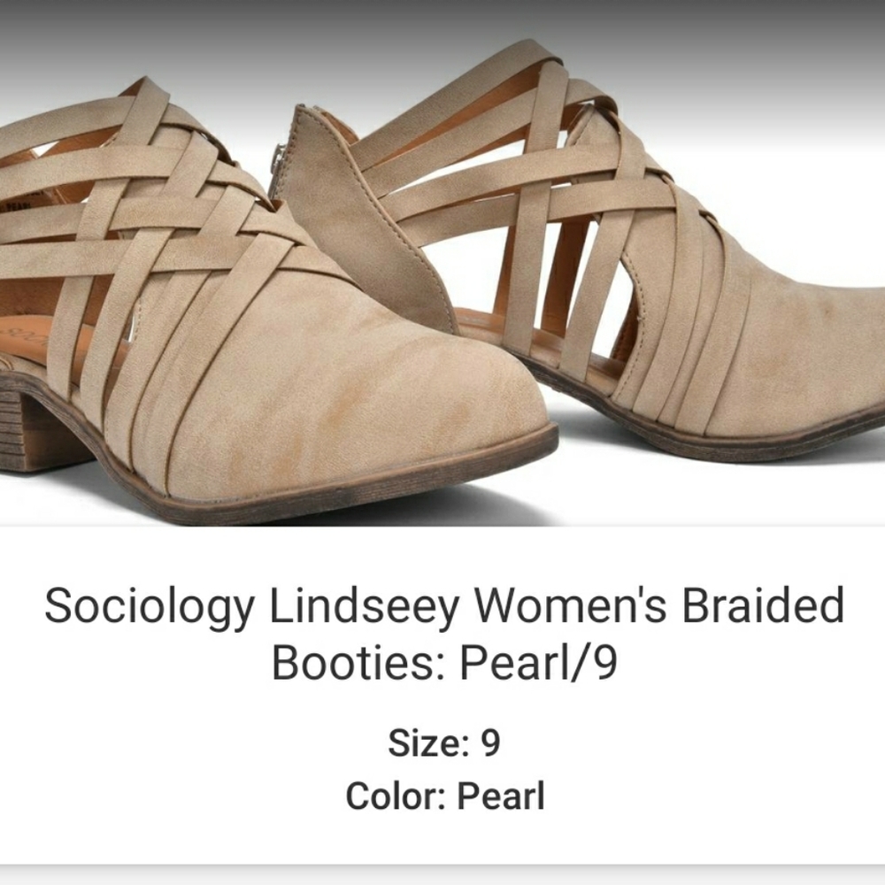 Pearl Tanish Brown boots